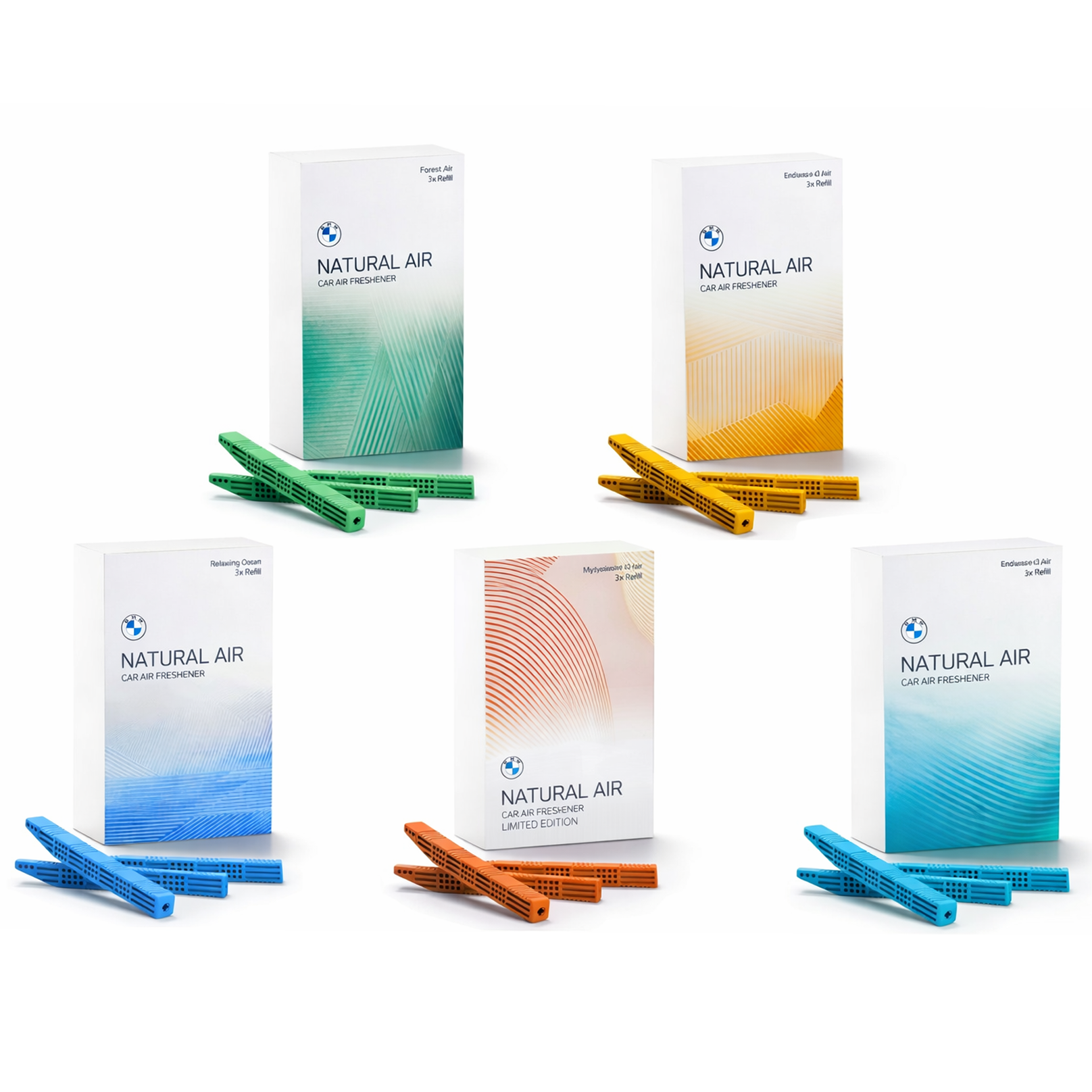 Rezerve odorizant BMW – set 3 capsule